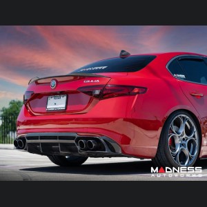 Alfa Romeo Giulia Diffuser - Carbon Fiber - Estremo - Feroce Carbon - Base Model